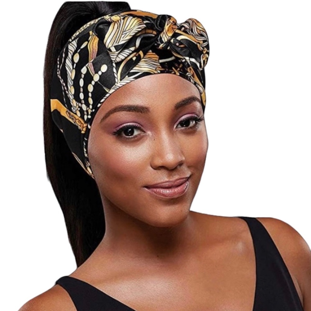 Edge Laying Scarf Wrap for Hair Edge Silky Satin Scarf 60”